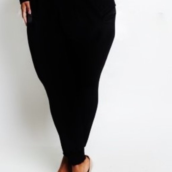 Beautiful 2 piece peplum top pant set - Picture 3 of 5